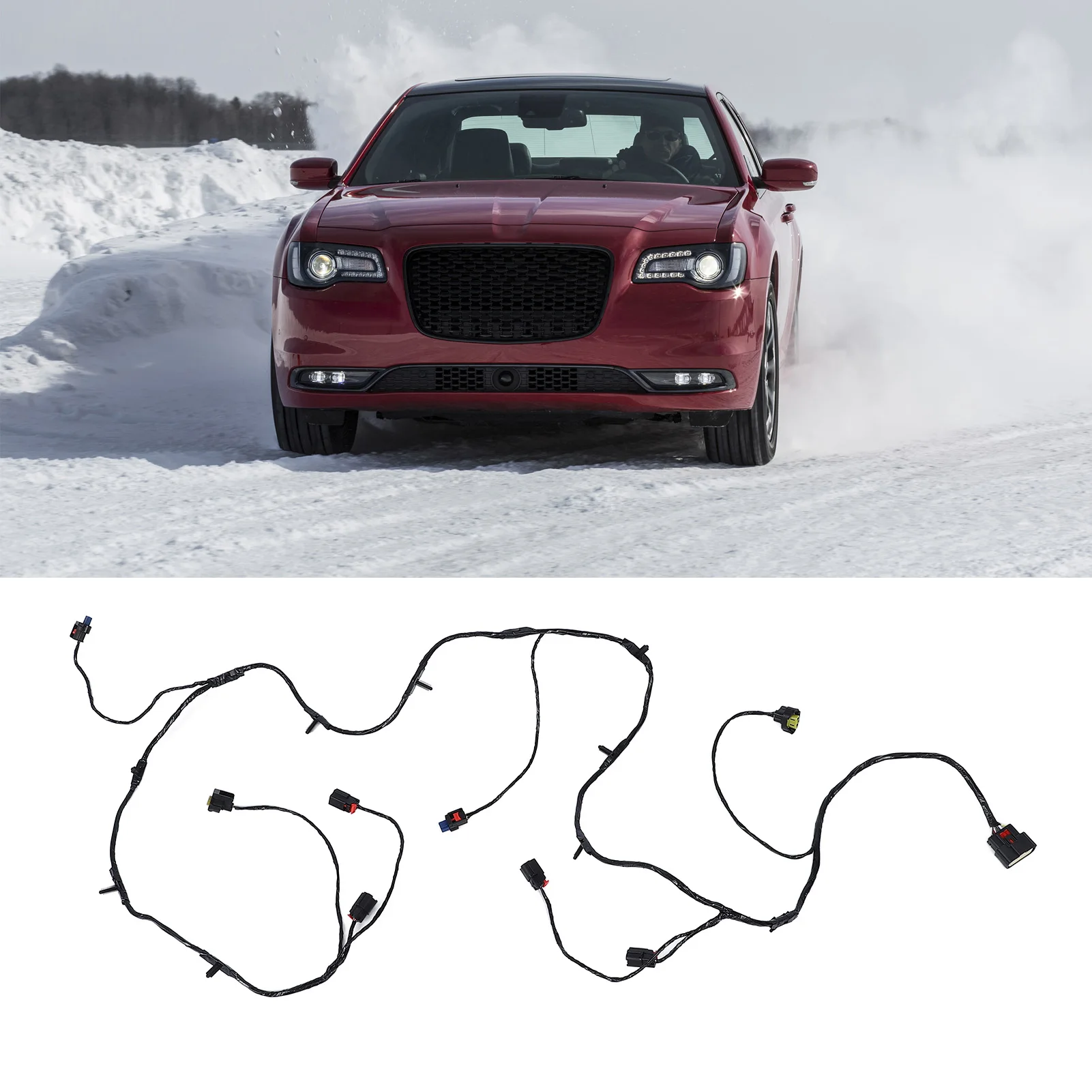 Проводка парковки переднего бампера 68216116AB Жаростойкий жгут проводов датчика парковки для 300, 2015–2023 гг.
Проводка парковки переднего бампера 68216116AB Жаростойкий жгут проводов датчика парковки для 300, 2015–2023 гг.