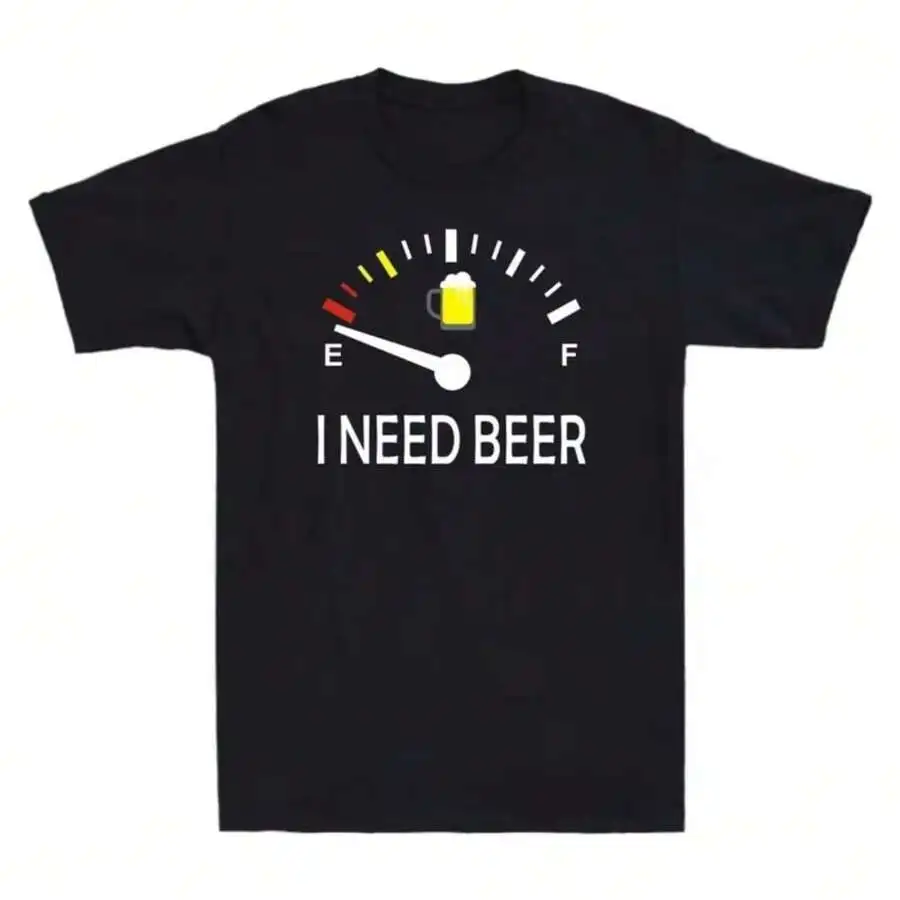 I Need Beer Fuel Gauge Novelty Printed T-Shirt For Adults Casual Unisex Tee
I Need Beer Fuel Gauge Novelty Printed T-Shirt For Adults Casual Unisex Tee