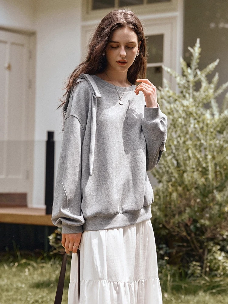 OLrain Women's Casual Sweatshirts Autumn 2025 New Solid Loose Pullovers Bow Design Long Sleeve Female Knitted Tops O57QR000915
OLrain Women's Casual Sweatshirts Autumn 2025 New Solid Loose Pullovers Bow Design Long Sleeve Female Knitted Tops O57QR000915