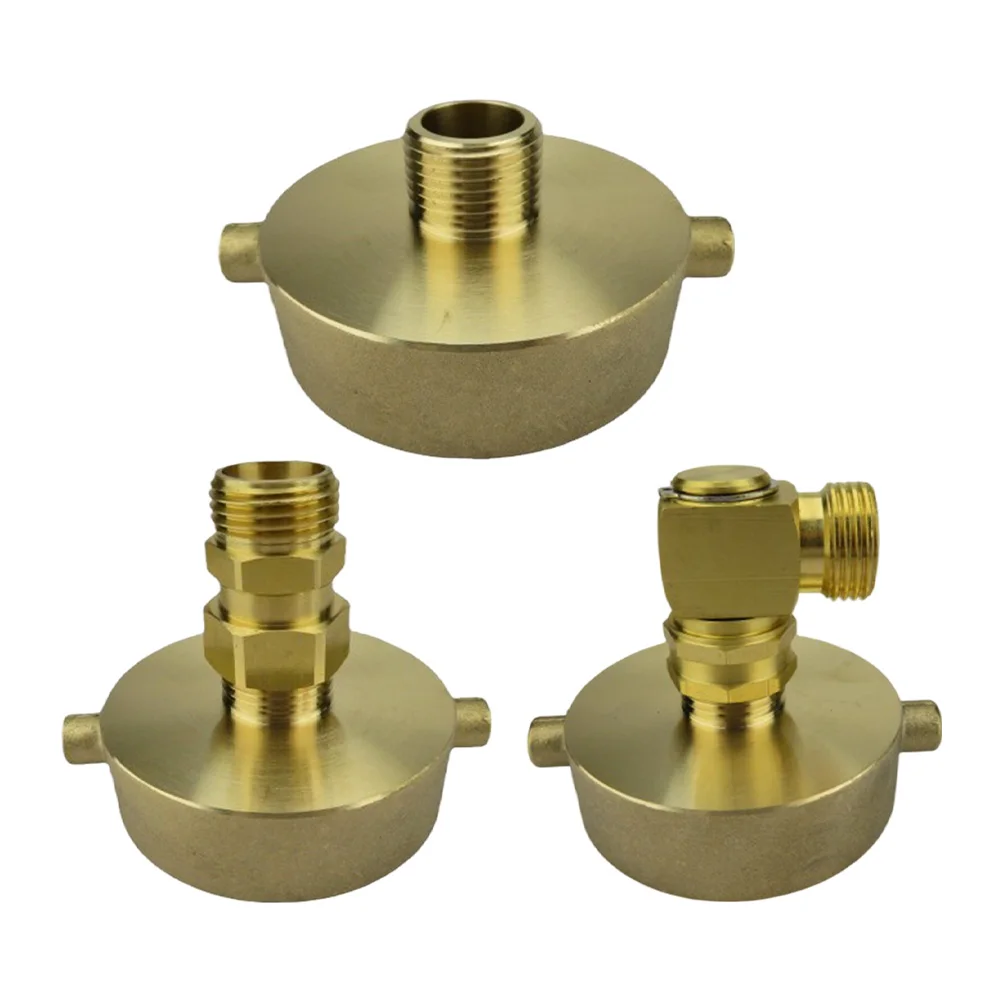 Brass Fire Hydrant Hose Adapter 2-1/2 NH x 3/4 GHT Straight / elbow Adapter 4.25x3.3inch Female 3/4 GHT Male Connect Garden Hose
Brass Fire Hydrant Hose Adapter 2-1/2 NH x 3/4 GHT Straight / elbow Adapter 4.25x3.3inch Female 3/4 GHT Male Connect Garden Hose