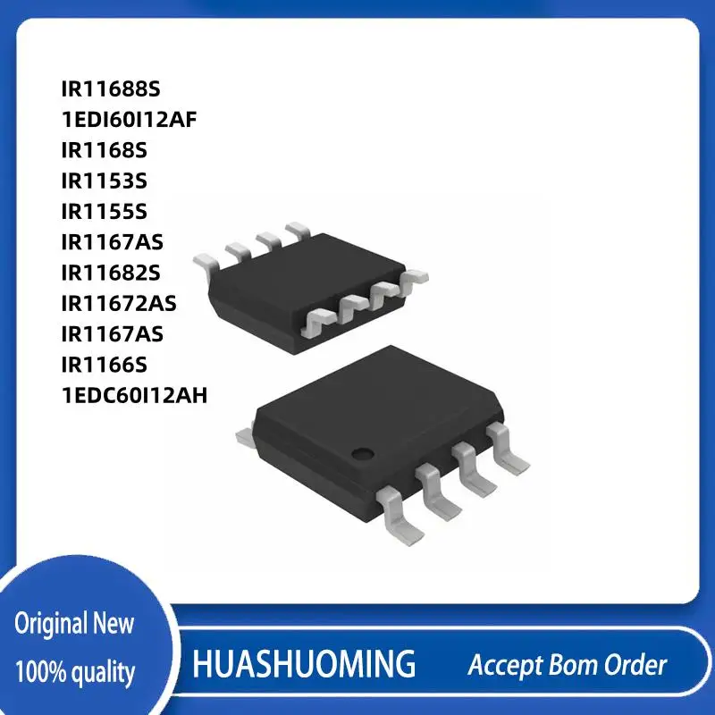 5 шт./партия, IR11688S1EDI60I12AF 1I60I12A IR1168S IR1153S IR1155S IR1167AS IR11682S IR11672AS IR1167AS IR1166S 1EDC60I12AH 1C60I12A
5 шт./партия, IR11688S1EDI60I12AF 1I60I12A IR1168S IR1153S IR1155S IR1167AS IR11682S IR11672AS IR1167AS IR1166S 1EDC60I12AH 1C60I12A