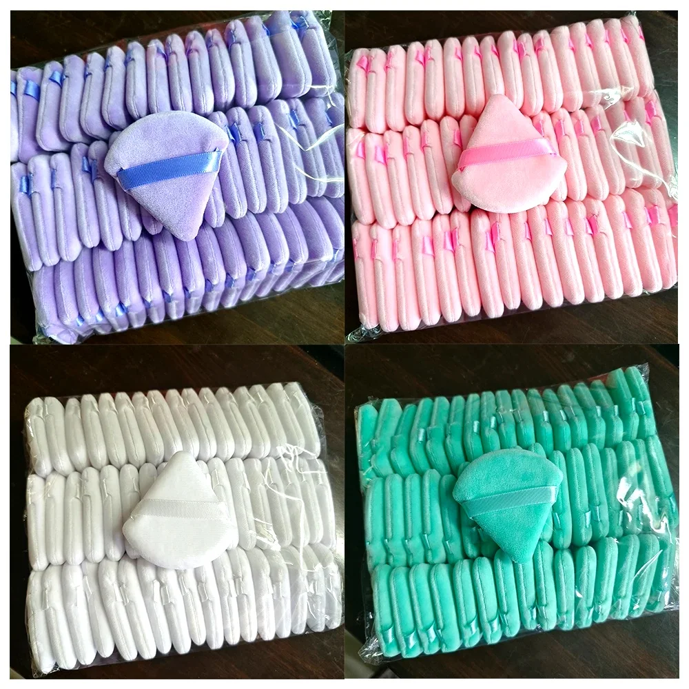 Wholesale 50Pcs Triangle Powder Puff Mini Face Makeup Sponge Cosmetics Soft Cotton Face Powder Puff Washable Velvet Makeup Puff
Wholesale 50Pcs Triangle Powder Puff Mini Face Makeup Sponge Cosmetics Soft Cotton Face Powder Puff Washable Velvet Makeup Puff