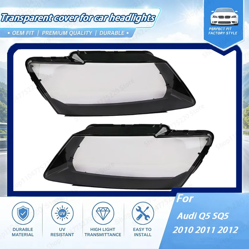 Right/Left/Pair Car Headlight Lens Cover Lampcover Cover Lampshade Shell For Audi Q5 SQ5 2010 2011 2012 Headlight Cover
Right/Left/Pair Car Headlight Lens Cover Lampcover Cover Lampshade Shell For Audi Q5 SQ5 2010 2011 2012 Headlight Cover