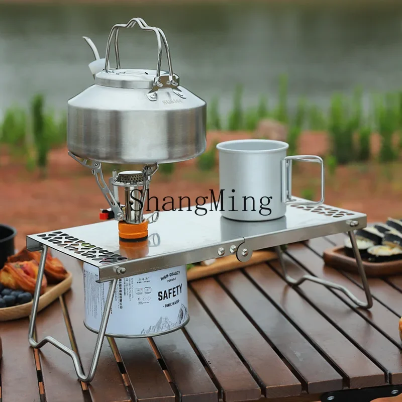 CLL stainless steel double-handle kettle outdoor camping tea boiling water tea set
CLL stainless steel double-handle kettle outdoor camping tea boiling water tea set