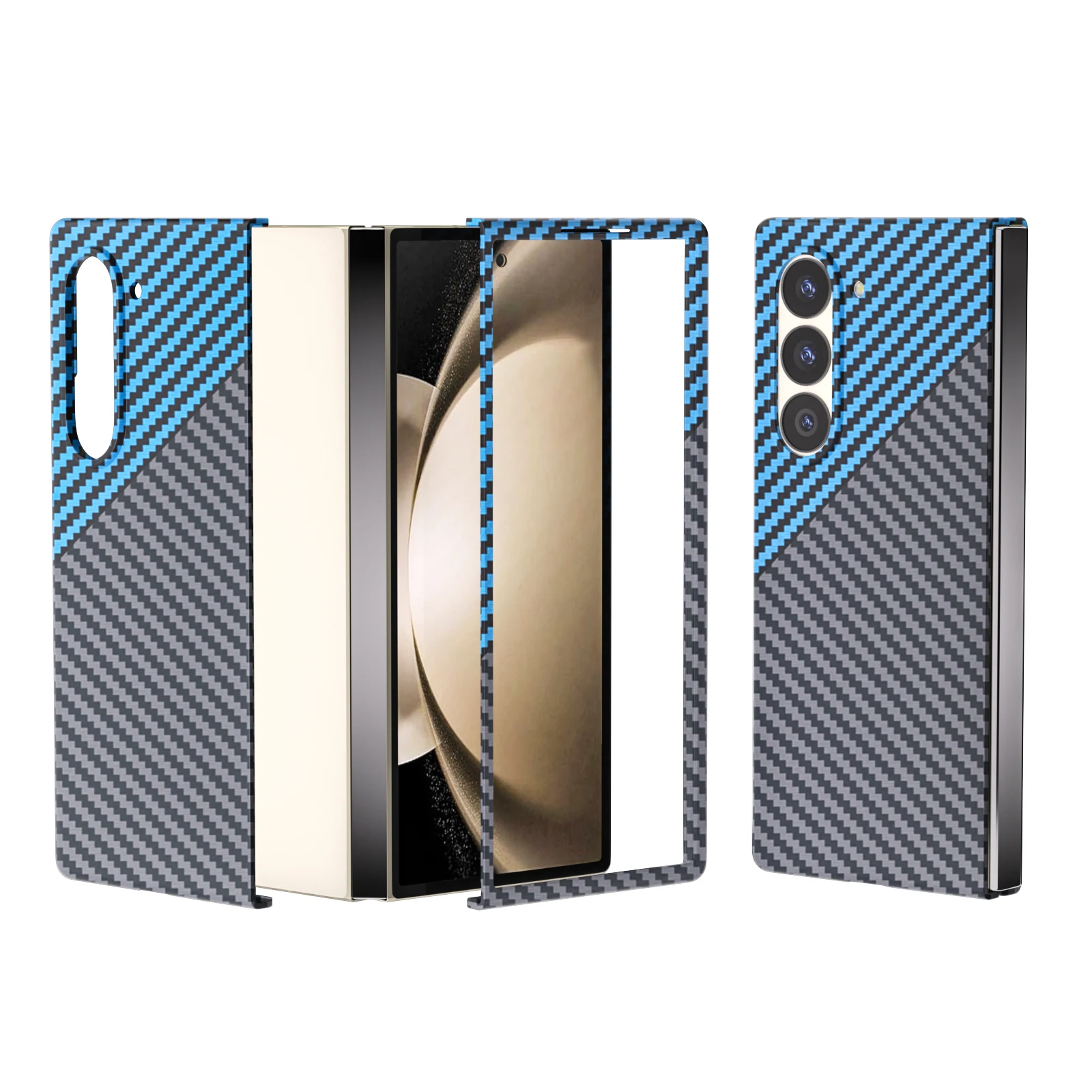Ultra-Thin Skin Feel Matte Frosted Carbon Fiber Decal Case for Galaxy Z Fold 6 Fold 5 Fold 4 Shockproof Folding Protective Cover
Ultra-Thin Skin Feel Matte Frosted Carbon Fiber Decal Case for Galaxy Z Fold 6 Fold 5 Fold 4 Shockproof Folding Protective Cover