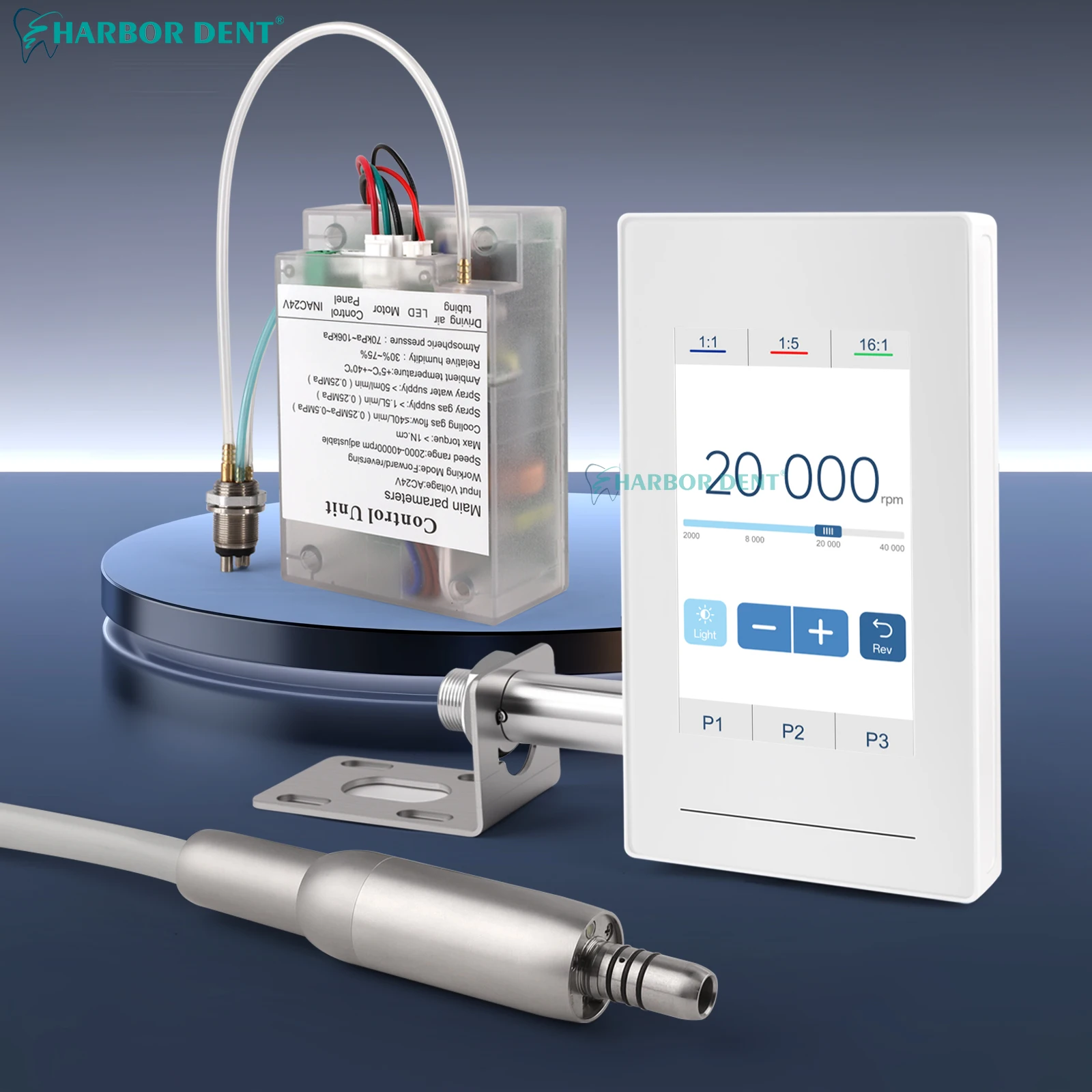NEW Dental Built-in Electric Micro Motor 1:5 1:1 16:1 LED Brushless Micromotor E-Type Handpiece Dental Instruments Dental Chair
NEW Dental Built-in Electric Micro Motor 1:5 1:1 16:1 LED Brushless Micromotor E-Type Handpiece Dental Instruments Dental Chair
