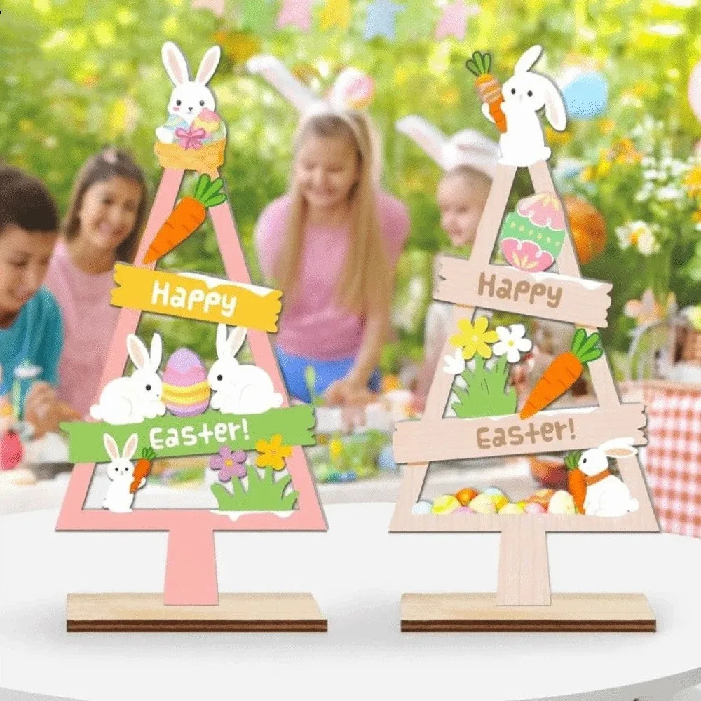 Cartoon Mini Easter Tree Ornament Handmade Colorful Bunny Eggs Decorations Blessing Easter Desktop Decoration Office Desktop
Cartoon Mini Easter Tree Ornament Handmade Colorful Bunny Eggs Decorations Blessing Easter Desktop Decoration Office Desktop