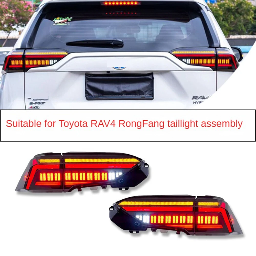 Для Toyota RAV4 Rongfang модификация заднего фонаря, задний фонарь в сборе с непрерывным потоком, задний фонарь для Toyota RAV4 Rongfang tailli
Для Toyota RAV4 Rongfang модификация заднего фонаря, задний фонарь в сборе с непрерывным потоком, задний фонарь для Toyota RAV4 Rongfang tailli