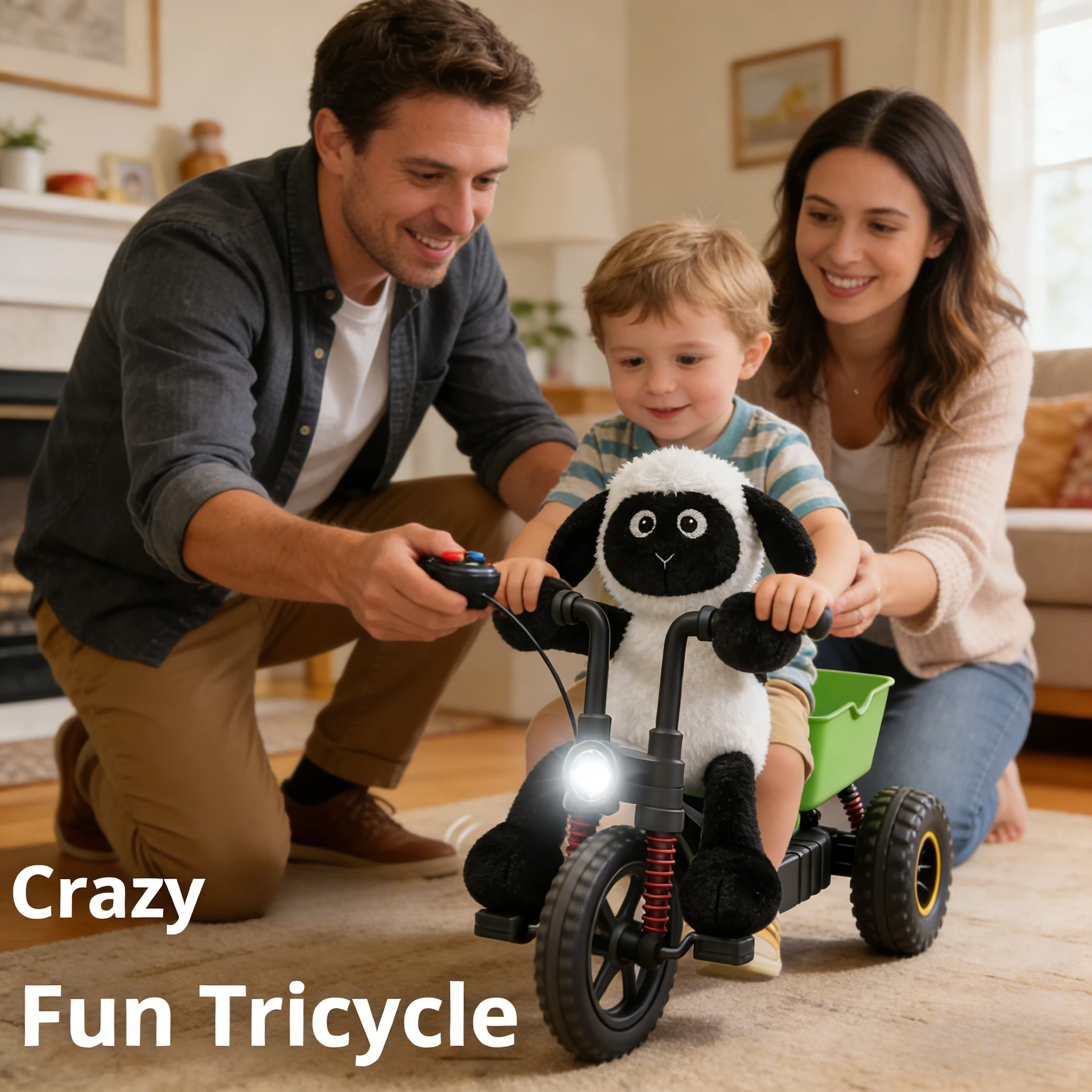 2026 New RC Lamb Tricycle Remote Control Car Full Proportion Throttle High Speed Climbing Drift Toy Gift for Boys and Children
2026 New RC Lamb Tricycle Remote Control Car Full Proportion Throttle High Speed Climbing Drift Toy Gift for Boys and Children