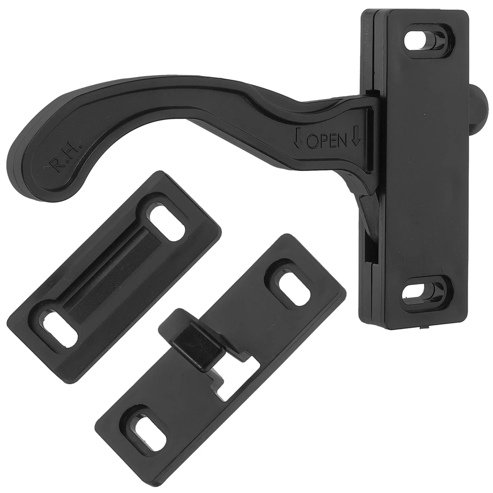 Latch for RV Screen Door Handle Camper Trailer Caravan Replacement Alloy Durable Rustproof Easy Install Security Lock Compatible
Latch for RV Screen Door Handle Camper Trailer Caravan Replacement Alloy Durable Rustproof Easy Install Security Lock Compatible