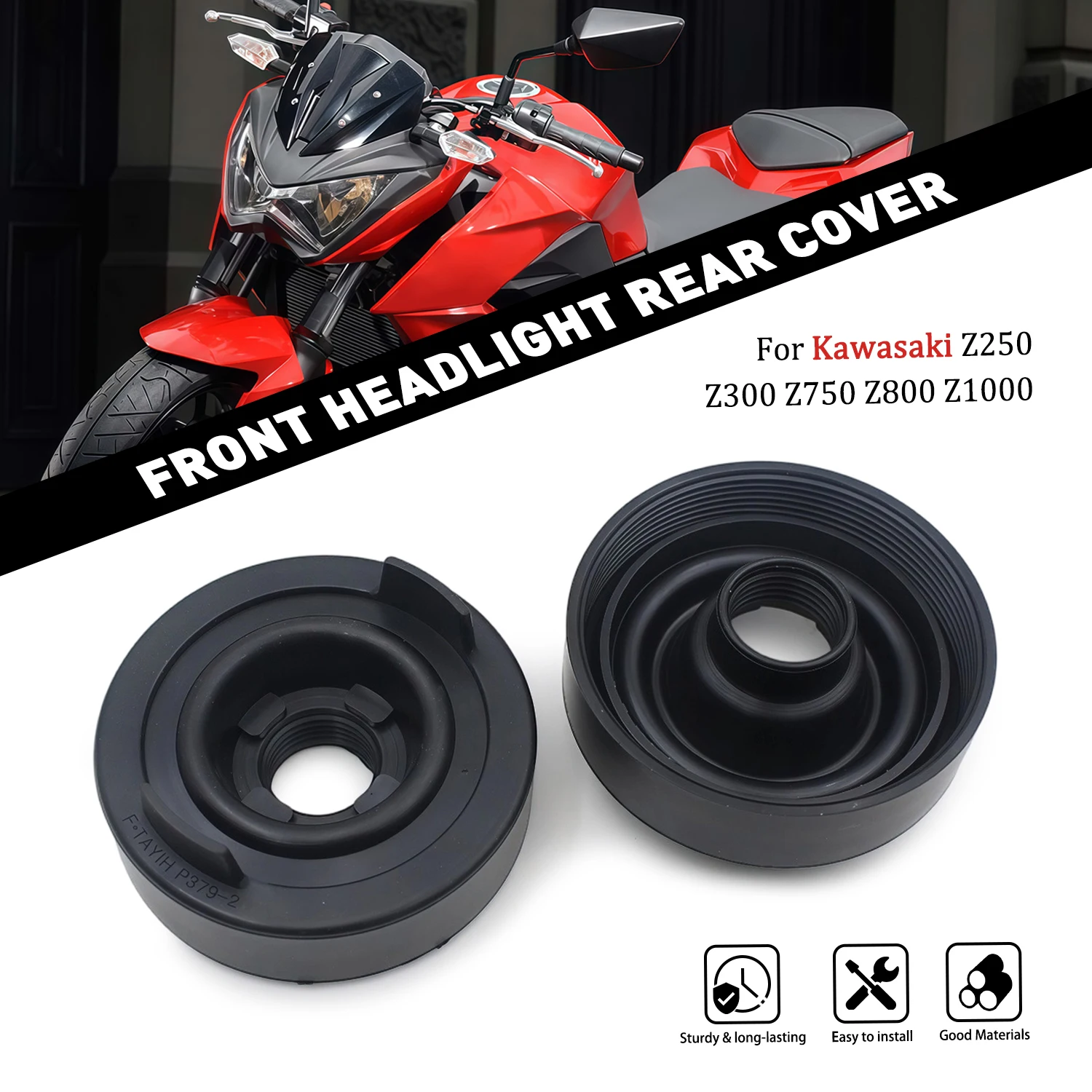 Motorcycle Headlight Dust Cover Cap For Kawasaki Z250 Z300 2013-2017 Z1000 2003-2013 Z800 2013-2016 Z750 2004-2012 Accessories
Motorcycle Headlight Dust Cover Cap For Kawasaki Z250 Z300 2013-2017 Z1000 2003-2013 Z800 2013-2016 Z750 2004-2012 Accessories