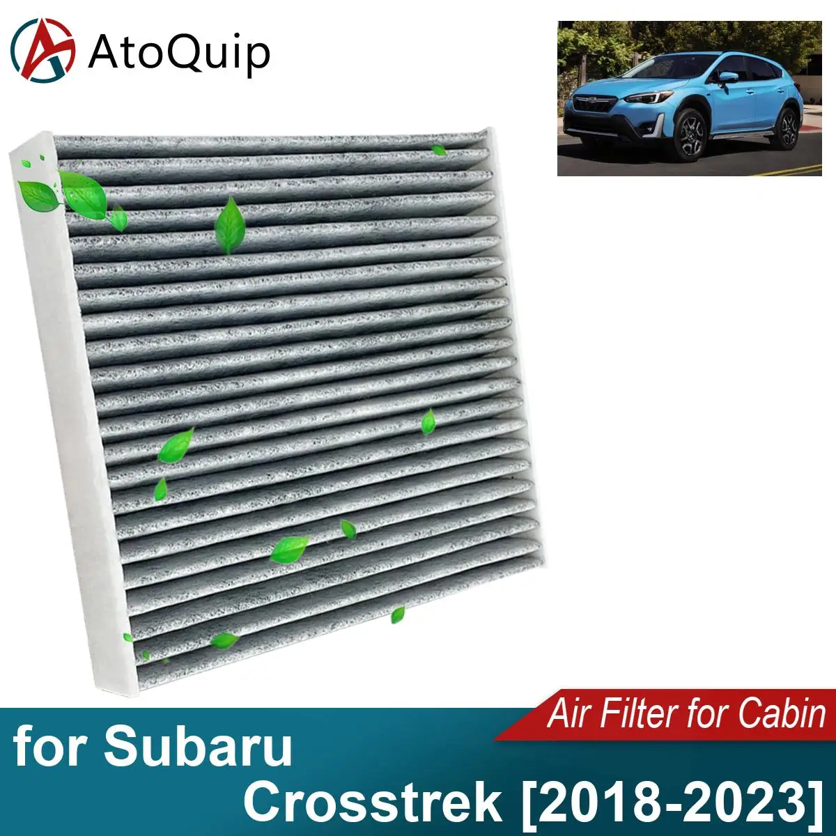 Автомобильный воздушный фильтр CF12157, подходит для Subaru Crosstrek 2018-2023 87139-0E040 87139-0R030 87139-26010 87139-28020 87139-48050
Автомобильный воздушный фильтр CF12157, подходит для Subaru Crosstrek 2018-2023 87139-0E040 87139-0R030 87139-26010 87139-28020 87139-48050