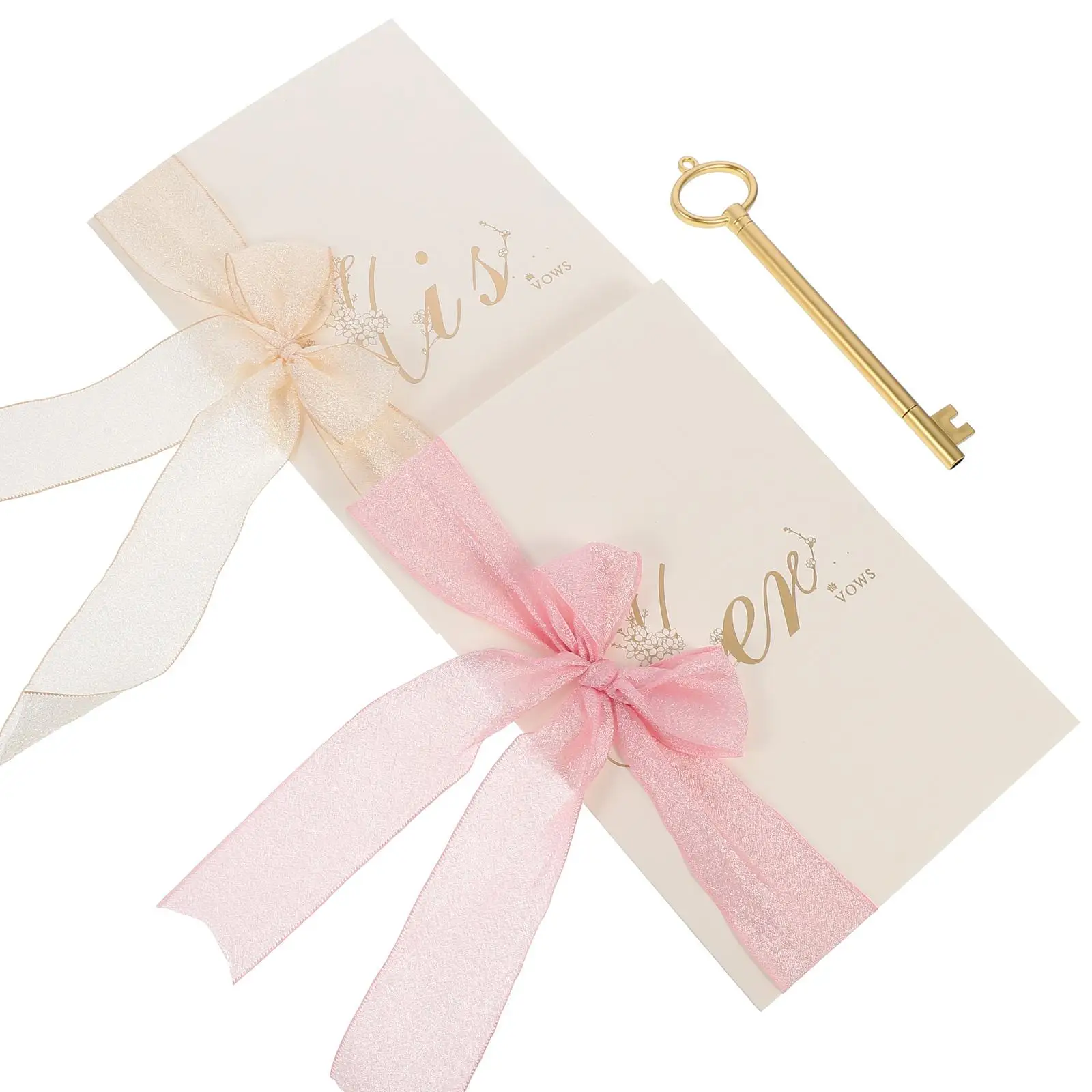 2 Pcs Wedding Vow Cards Elegant Brochures Speech Cards Advanced Book Pink Marriage Quality Paper Uniform Coloring Fine Texture
2 Pcs Wedding Vow Cards Elegant Brochures Speech Cards Advanced Book Pink Marriage Quality Paper Uniform Coloring Fine Texture