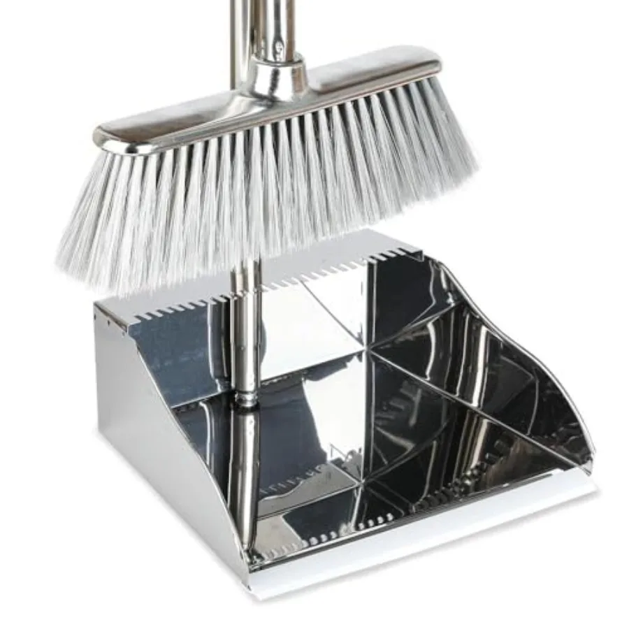 Indoor Soft Bristles Broom and Dustpan Angle Sweeping Dustpan and Broom with Long Handle for Kitchen Hardwood Floor Cleaning Br
Indoor Soft Bristles Broom and Dustpan Angle Sweeping Dustpan and Broom with Long Handle for Kitchen Hardwood Floor Cleaning Br