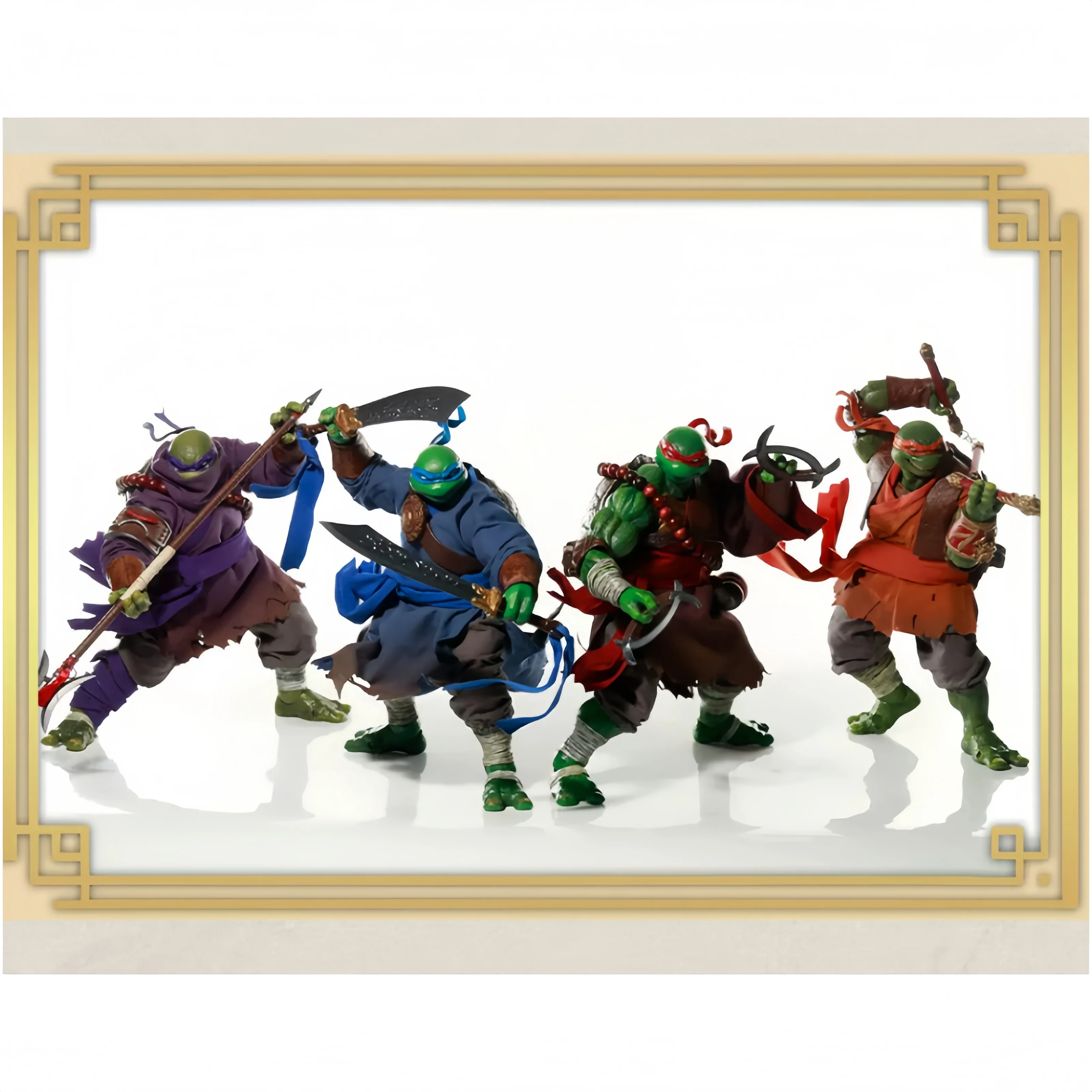 New In Stock Ninja Turtles Action Figure Wuxia Style Fine Forging Cloth Cape Custom Modification Kit For Adult Collectors
New In Stock Ninja Turtles Action Figure Wuxia Style Fine Forging Cloth Cape Custom Modification Kit For Adult Collectors