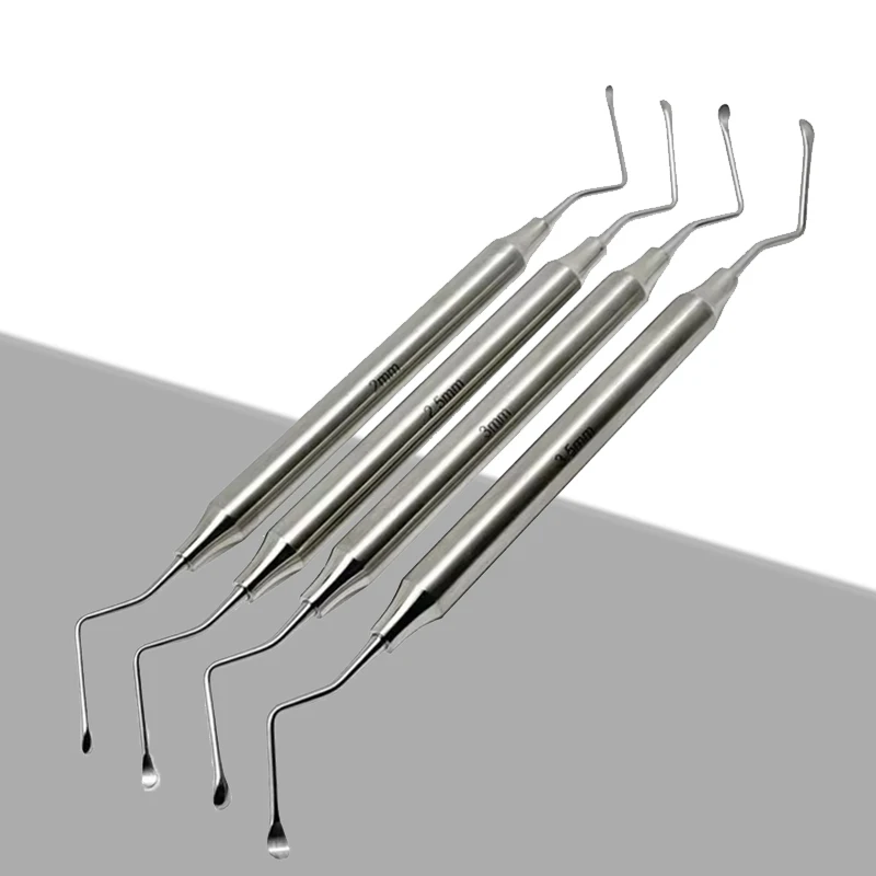 Dental Curette Gracey Perio Osso Surgery Tool Stainless Steel Teeth Scaler Dentist Cleaning Instrument
Dental Curette Gracey Perio Osso Surgery Tool Stainless Steel Teeth Scaler Dentist Cleaning Instrument