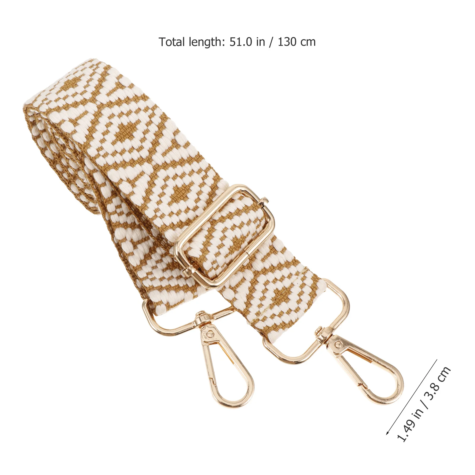 Decorative Purse Strap for Handbags Adjustable Wide Shoulder Replacement Strap Suitable for Crossbody Tote Messenger Bags 
Decorative Purse Strap for Handbags Adjustable Wide Shoulder Replacement Strap Suitable for Crossbody Tote Messenger Bags