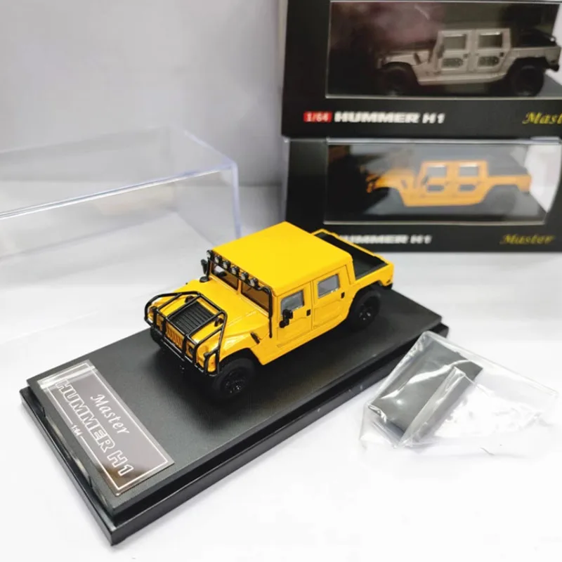 Master 1/64 Scale Hummer H1 Pickup Outdoor Off Road Vehicle Simulation Alloy Car Model Collection Display Toy Gift Souvenir
Master 1/64 Scale Hummer H1 Pickup Outdoor Off Road Vehicle Simulation Alloy Car Model Collection Display Toy Gift Souvenir