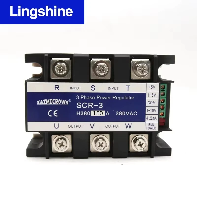 150A 3-phase Fully Isolated Intelligent AC Voltage Regulating Module with Special Load Operation Indicator
150A 3-phase Fully Isolated Intelligent AC Voltage Regulating Module with Special Load Operation Indicator