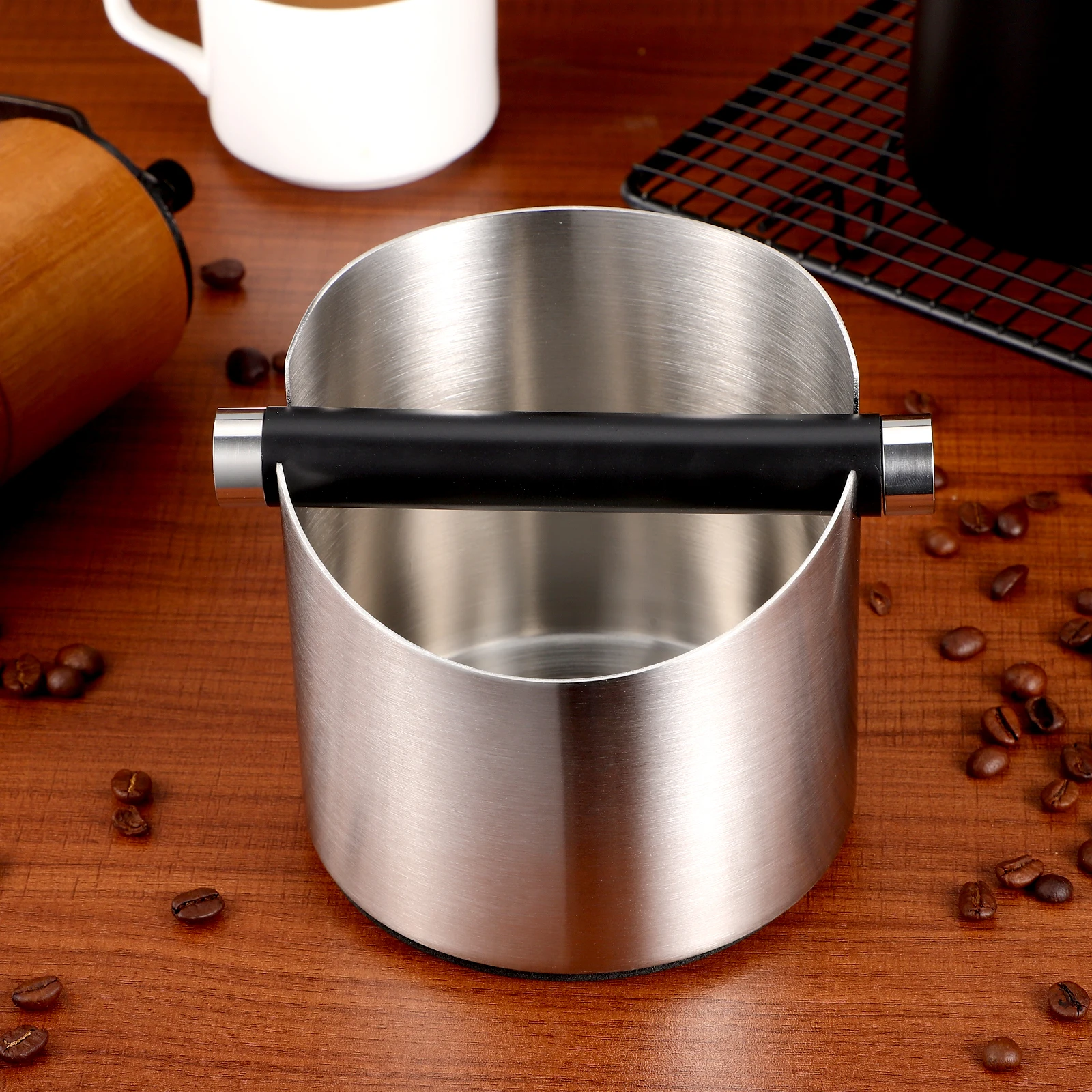 1pc Powder Bucket Coffee Slag Bucket Large Capacity Compact Size High Temperature Resistant Home Bar Use Easy
1pc Powder Bucket Coffee Slag Bucket Large Capacity Compact Size High Temperature Resistant Home Bar Use Easy