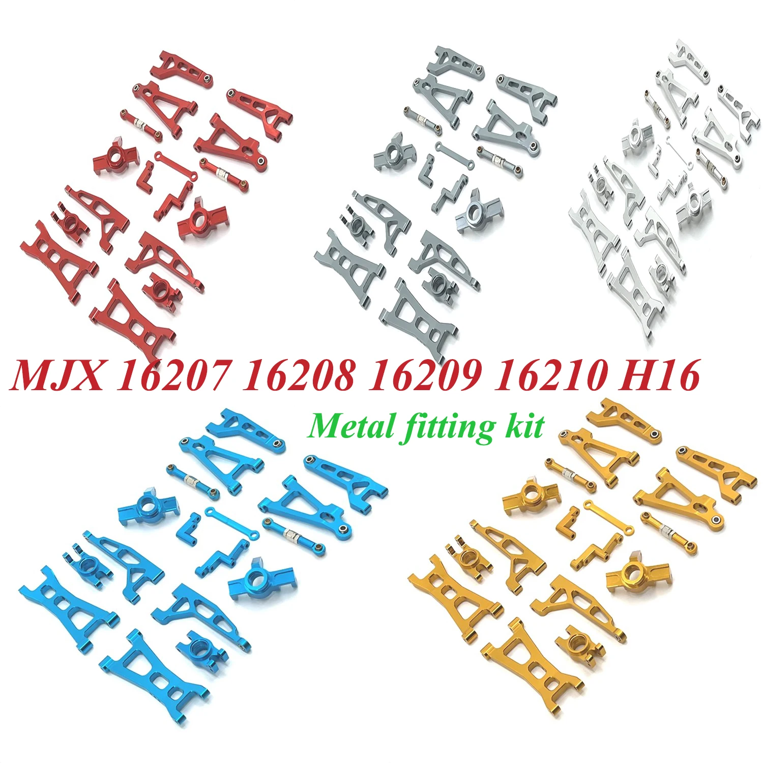 MJX 16207 16208 16209 16210 H16 RC Remote Control Car Spare Parts Metal Upgrade Kit
MJX 16207 16208 16209 16210 H16 RC Remote Control Car Spare Parts Metal Upgrade Kit