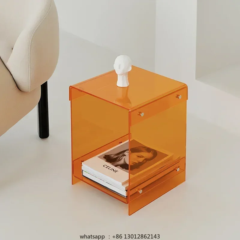 Журнальные столики в скандинавском стиле, мебель для гостиной, диван, приставной столик, акриловые двухъярусные чайные столики для хранения, прозрачная прикроватная тумбочка
Журнальные столики в скандинавском стиле, мебель для гостиной, диван, приставной столик, акриловые двухъярусные чайные столики для хранения, прозрачная прикроватная тумбочка