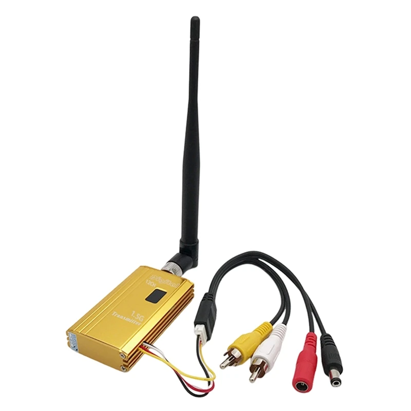 FPV 1.5G 1500mW VTX+VRX Kit 12CH 1.4G/1.5G/1.6G Video Transmitter Receiver for FPV Long Range Drone Rare
FPV 1.5G 1500mW VTX+VRX Kit 12CH 1.4G/1.5G/1.6G Video Transmitter Receiver for FPV Long Range Drone Rare