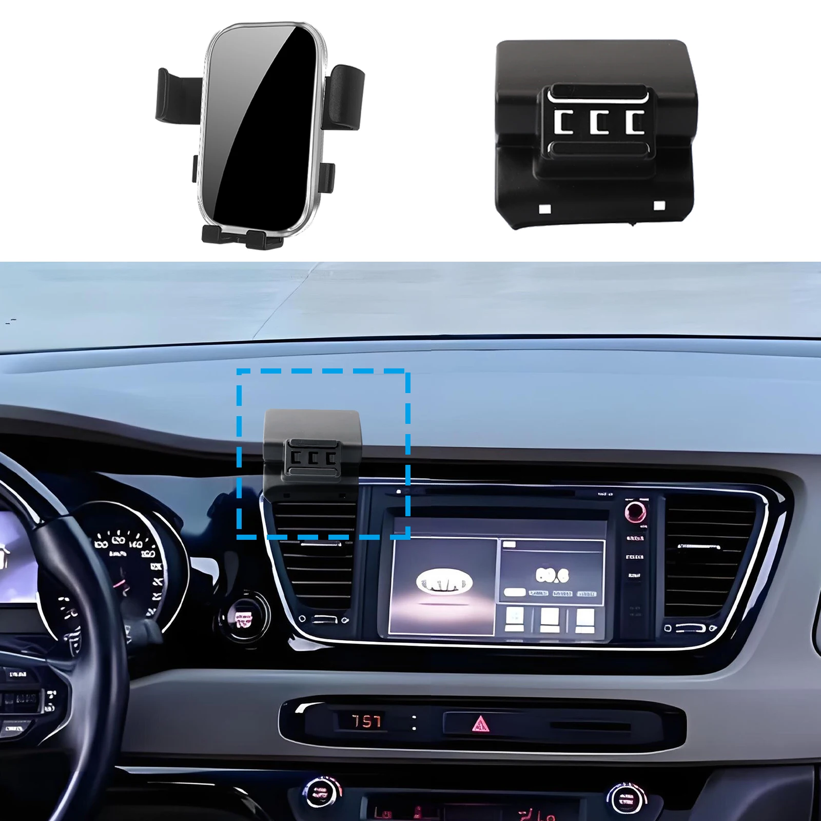 GPS Bracket Navigation Stand Auto for Kia Grand Carnival Sedona YP 2015 2016 2017 2018 2019 2020 Car Mobile Phone Holde
GPS Bracket Navigation Stand Auto for Kia Grand Carnival Sedona YP 2015 2016 2017 2018 2019 2020 Car Mobile Phone Holde