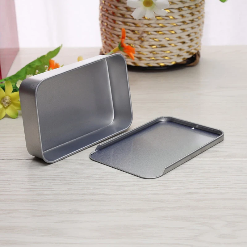 Slide Rectangular Empty Tins Storage Box Wedding Jewelry Gum U Disk Pill Cases Portable Tin Boxes Container Mini Iron Box
Slide Rectangular Empty Tins Storage Box Wedding Jewelry Gum U Disk Pill Cases Portable Tin Boxes Container Mini Iron Box