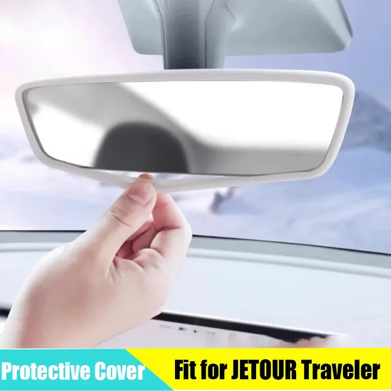 Car Interior Rearview Mirror Protective Cover Suitable for Chery JETOUR Traveler T2 2023+ Central Control Rearview Mirror Cover
Car Interior Rearview Mirror Protective Cover Suitable for Chery JETOUR Traveler T2 2023+ Central Control Rearview Mirror Cover