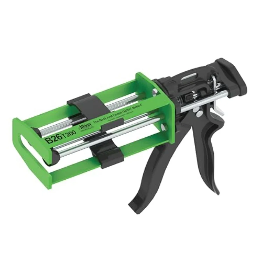 Engineering Company B26T200 200 Series B-Line Manual Multi-Component Cartridge Epoxy Adhesive Gun 1:1 Ratio 100 x 100 ml and 2:
Engineering Company B26T200 200 Series B-Line Manual Multi-Component Cartridge Epoxy Adhesive Gun 1:1 Ratio 100 x 100 ml and 2: