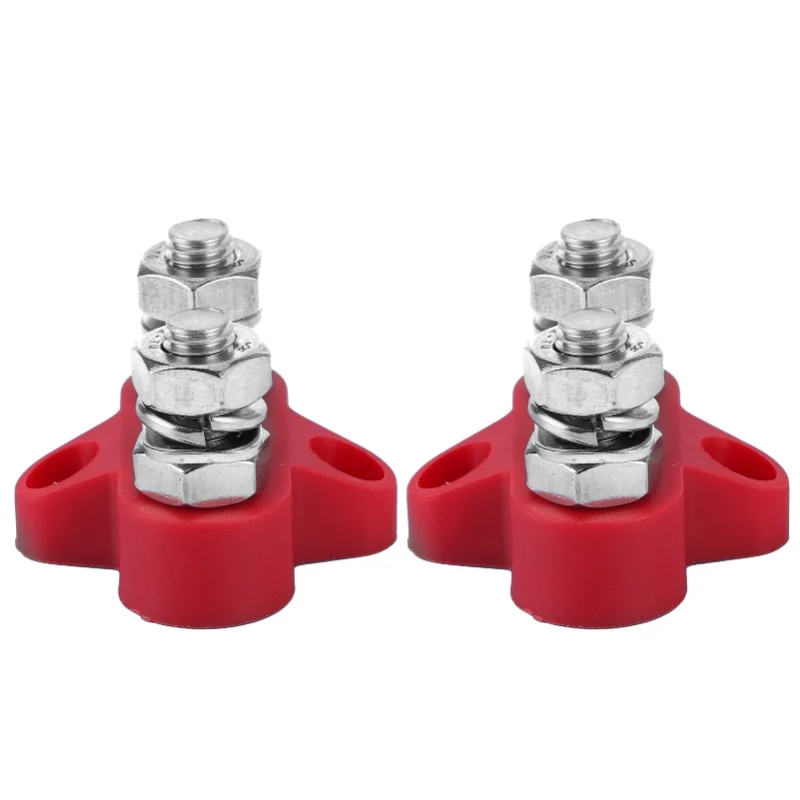 2pcs 5/16in M8 Terminal Stud Red Heavy Duty Wiring Junction Block Parts For 12-48V Trucks RVs Boats
2pcs 5/16in M8 Terminal Stud Red Heavy Duty Wiring Junction Block Parts For 12-48V Trucks RVs Boats