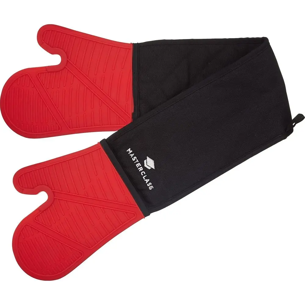 Silicone Double Oven Mitts with Attached Gloves for Heat Resistance and Safe Handling of Hot Cookware
Silicone Double Oven Mitts with Attached Gloves for Heat Resistance and Safe Handling of Hot Cookware