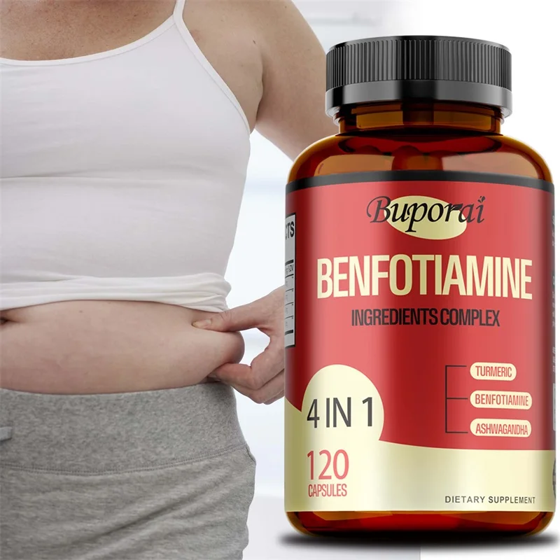 4 in1 Benfotiamine Supplement - Potent Antioxidant, Cognitive & Energy Support, Immune System Health, Support Healthy Metabolism
4 in1 Benfotiamine Supplement - Potent Antioxidant, Cognitive & Energy Support, Immune System Health, Support Healthy Metabolism