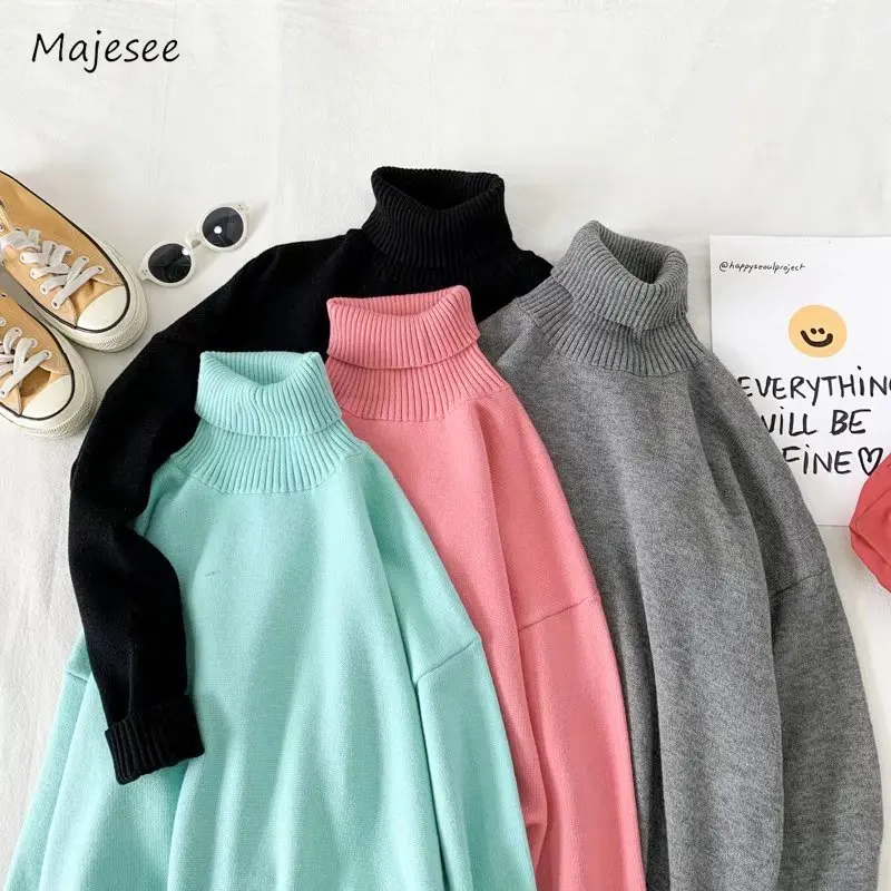 9 Color Turtleneck Sweaters Men Winter Warm Pure Knitting Baggy Dopamine Fashion Soft Cozy Windproof Classic Pullovers Basic
9 Color Turtleneck Sweaters Men Winter Warm Pure Knitting Baggy Dopamine Fashion Soft Cozy Windproof Classic Pullovers Basic