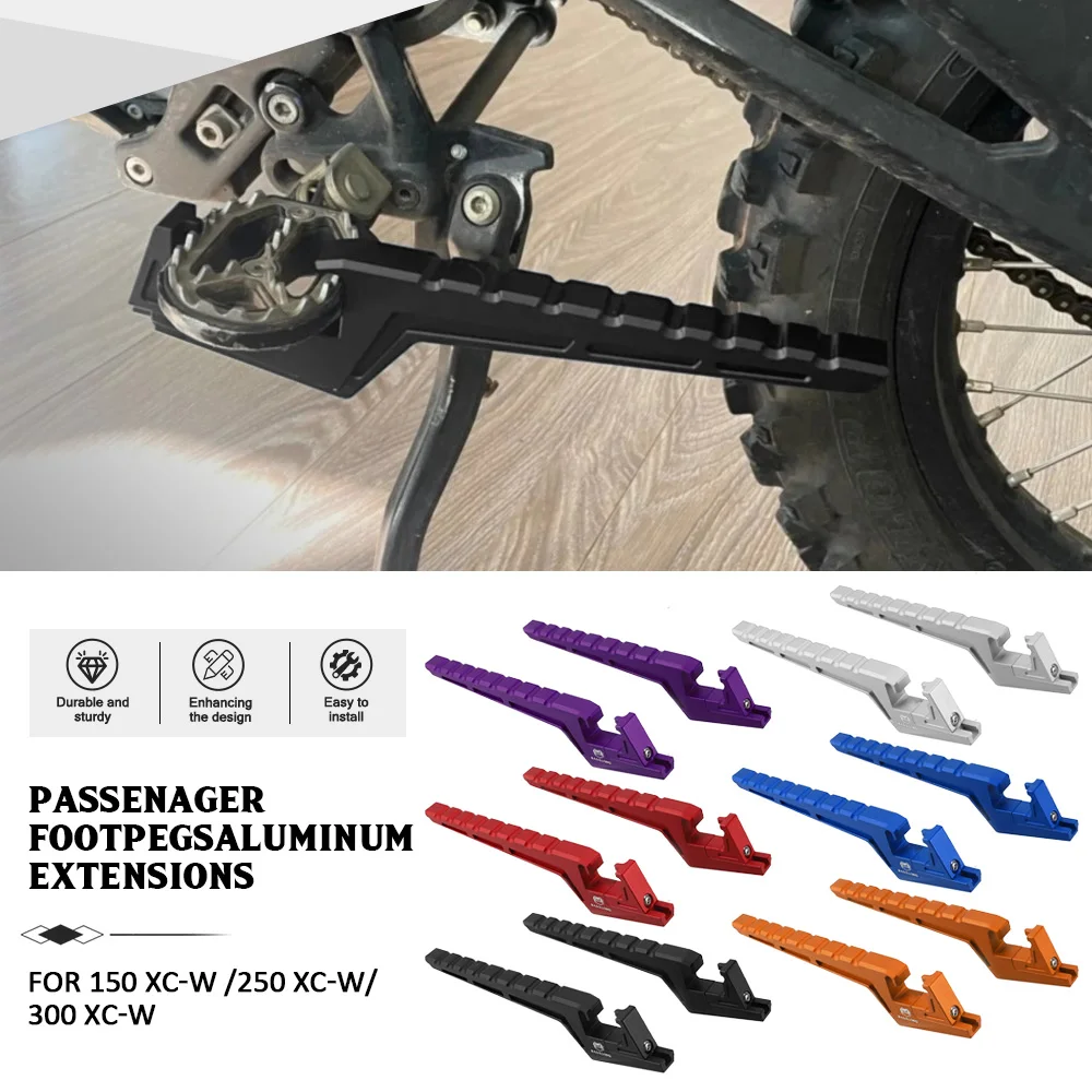 Для 150 XC-W/250 XC-W/300 XC-W 2024-2025 подножки мотоцикла, удлинители пассажира, подножки 350 EXC-F/500 EXC-F 2024-2025
Для 150 XC-W/250 XC-W/300 XC-W 2024-2025 подножки мотоцикла, удлинители пассажира, подножки 350 EXC-F/500 EXC-F 2024-2025