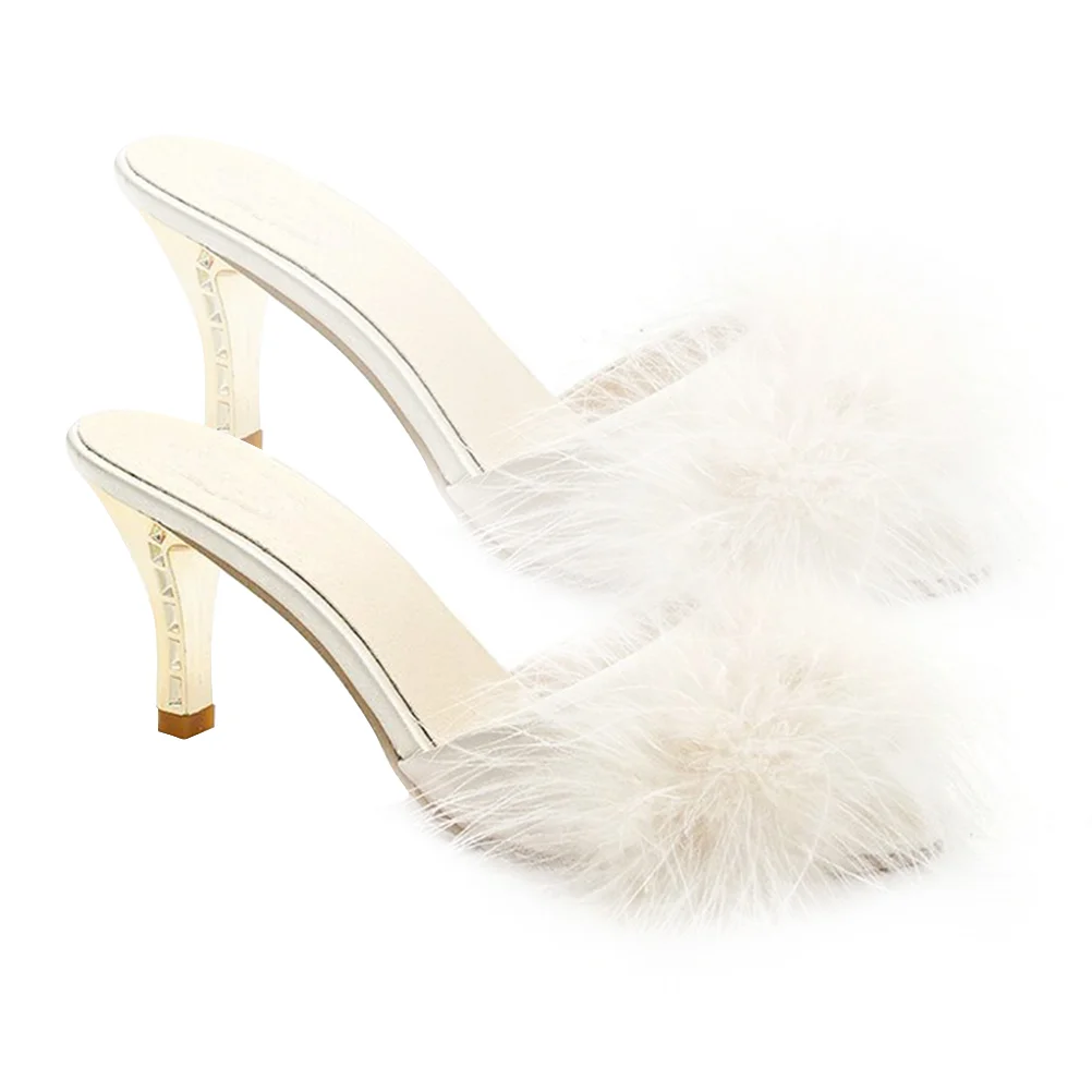High Heel Slippers Pink Heels Fluffy Women Summer for Indoor Ladies Sole: Rubber Man Woman
High Heel Slippers Pink Heels Fluffy Women Summer for Indoor Ladies Sole: Rubber Man Woman