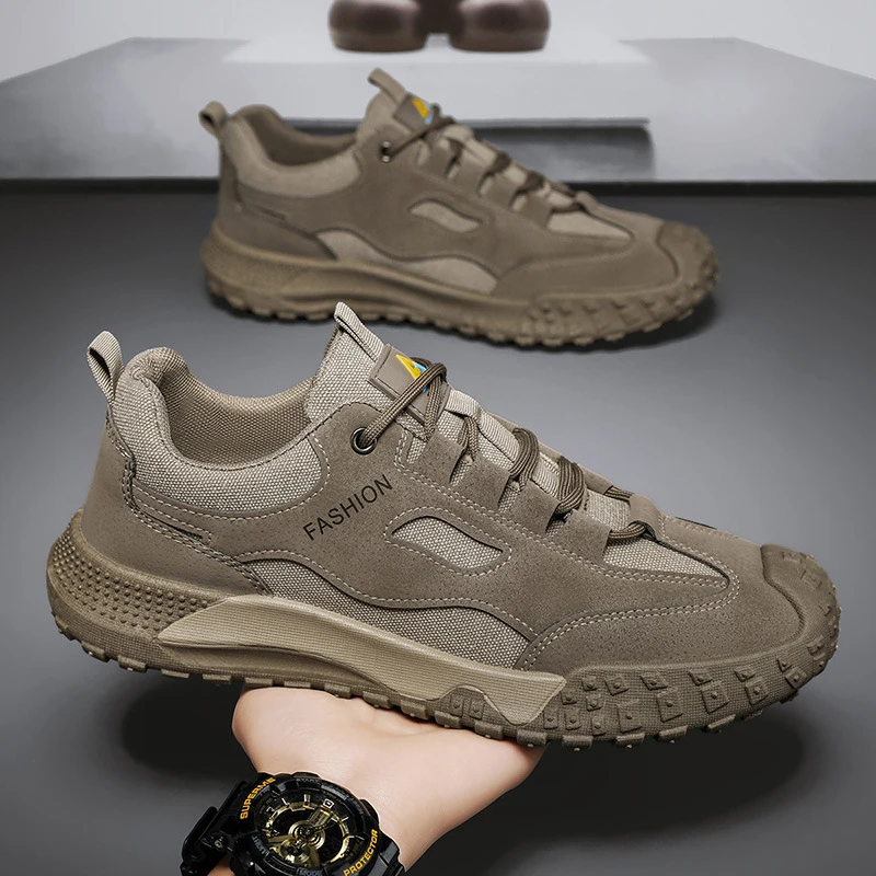 New casual sports shoes for men, mesh breathable hiking shoes, lightweight work shoes
New casual sports shoes for men, mesh breathable hiking shoes, lightweight work shoes