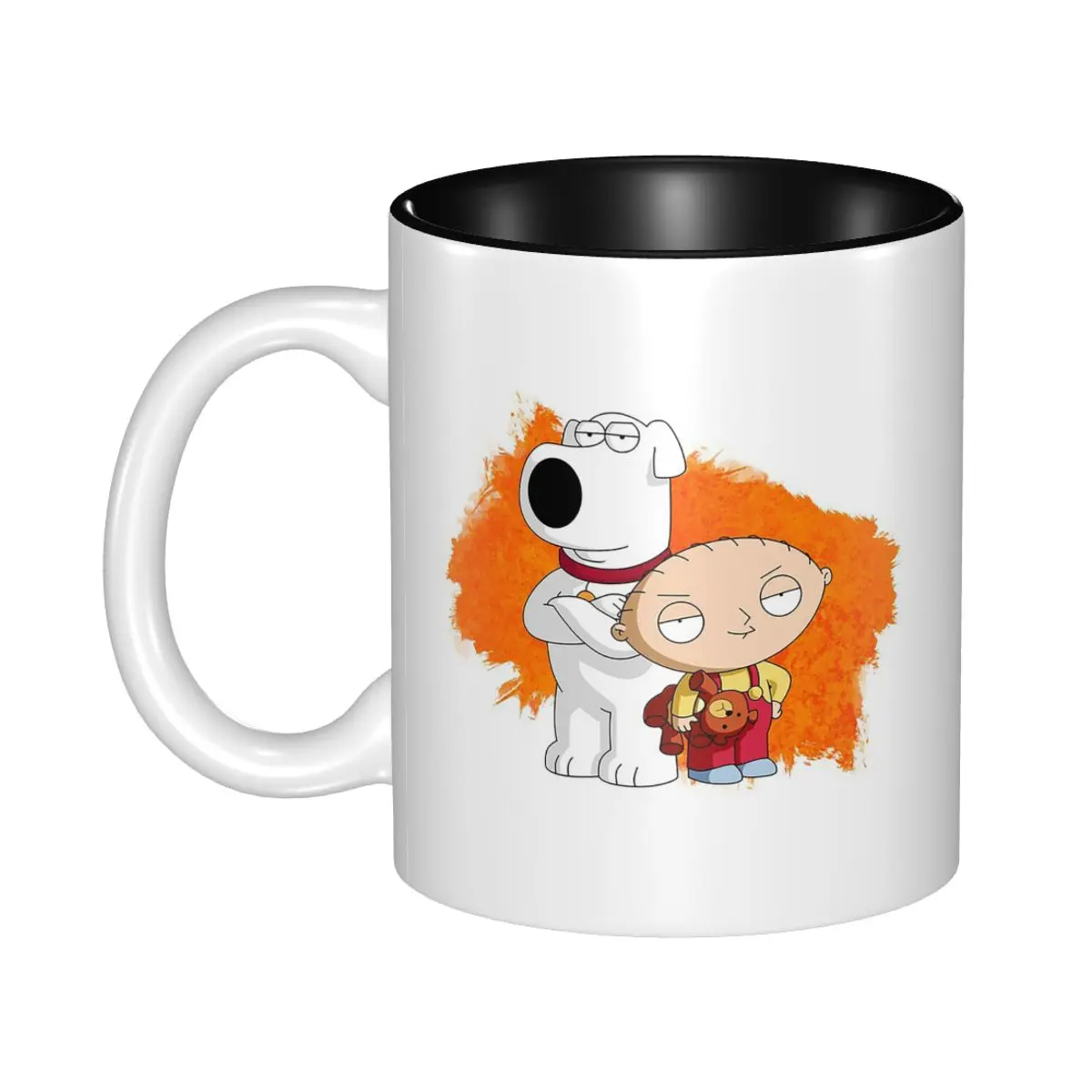 Brian And Stewie Mug Funny Ceramic Coffee Cups Tea Mugs Milk Cup Drinkware Gifts for Woman Man
Brian And Stewie Mug Funny Ceramic Coffee Cups Tea Mugs Milk Cup Drinkware Gifts for Woman Man