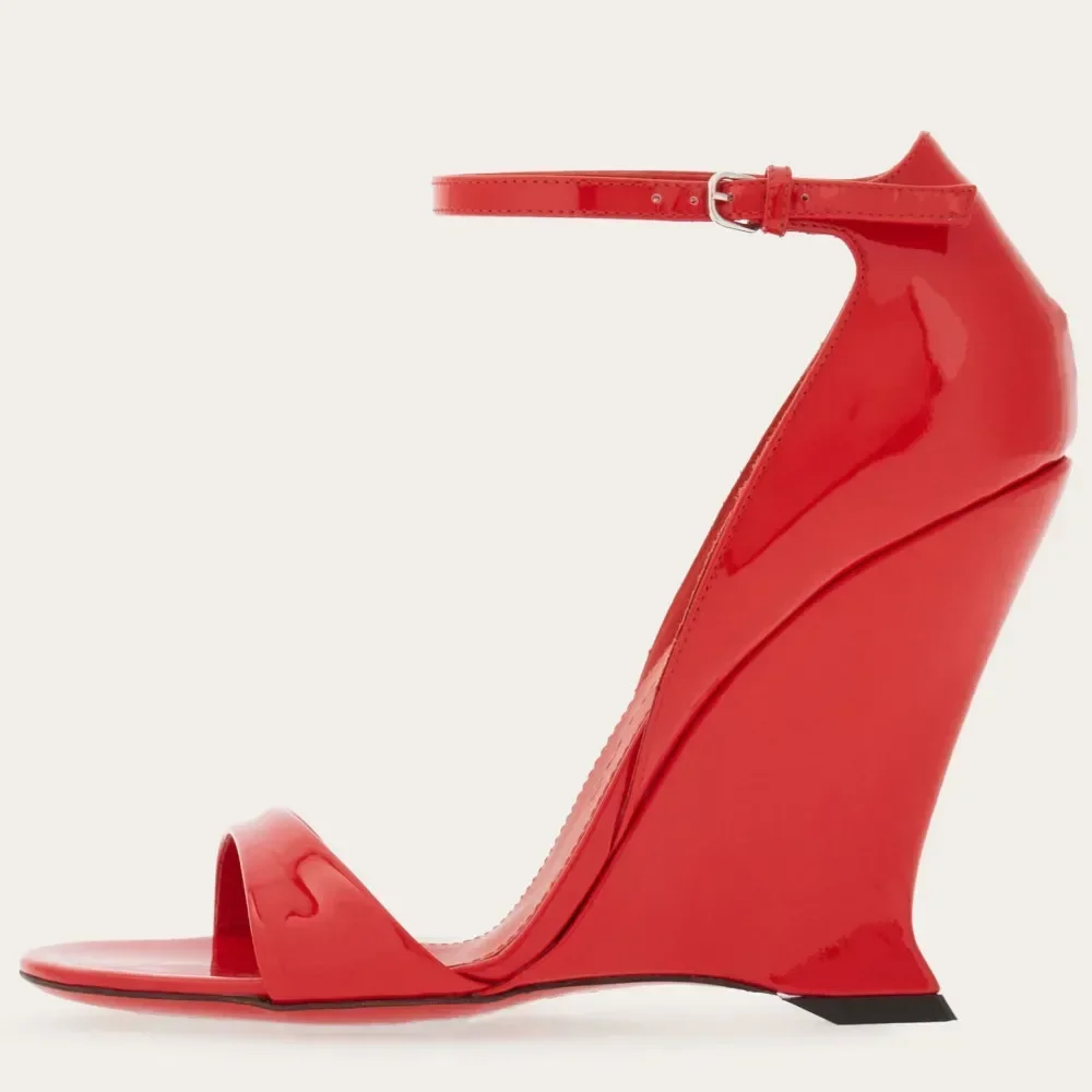【ENMAYER】Women New Thick High Heels Summer Open Teeth Sandals Fashion Pointed Slope High Heels Party Wedding Women Large Sandals
【ENMAYER】Women New Thick High Heels Summer Open Teeth Sandals Fashion Pointed Slope High Heels Party Wedding Women Large Sandals