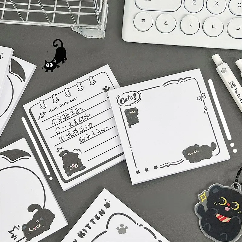 50 Sheets Kawaii Cat Non-Sticky Scrapbook Cute Cartoon Quadrate Memo Pad Message Book School Office Students Stationery Supplie
50 Sheets Kawaii Cat Non-Sticky Scrapbook Cute Cartoon Quadrate Memo Pad Message Book School Office Students Stationery Supplie