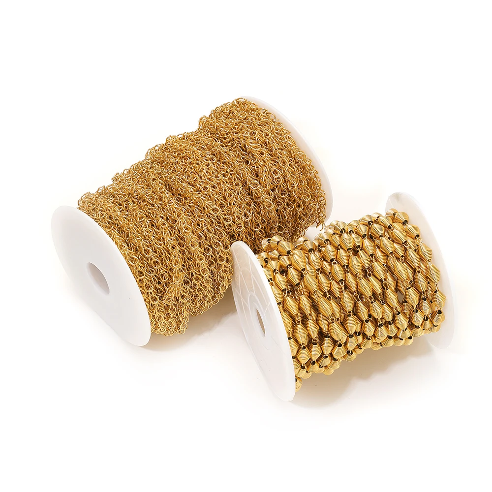 1Meter Stainless Steel Flower Gyro-shaped Chain Handmade Chains Bulk for DIY Bohemian Jewelry Making Necklace Bracelets Supplies
1Meter Stainless Steel Flower Gyro-shaped Chain Handmade Chains Bulk for DIY Bohemian Jewelry Making Necklace Bracelets Supplies