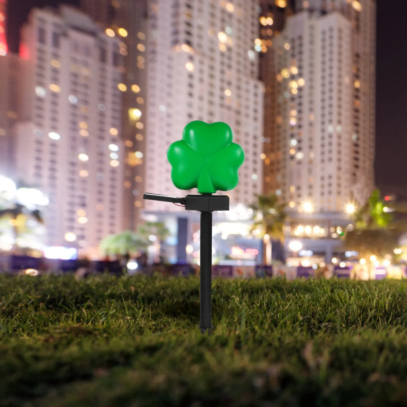 St Patricks Day Garden Decorations Green Shamrock Light PP Yard Lights Solar Outdoor
St Patricks Day Garden Decorations Green Shamrock Light PP Yard Lights Solar Outdoor