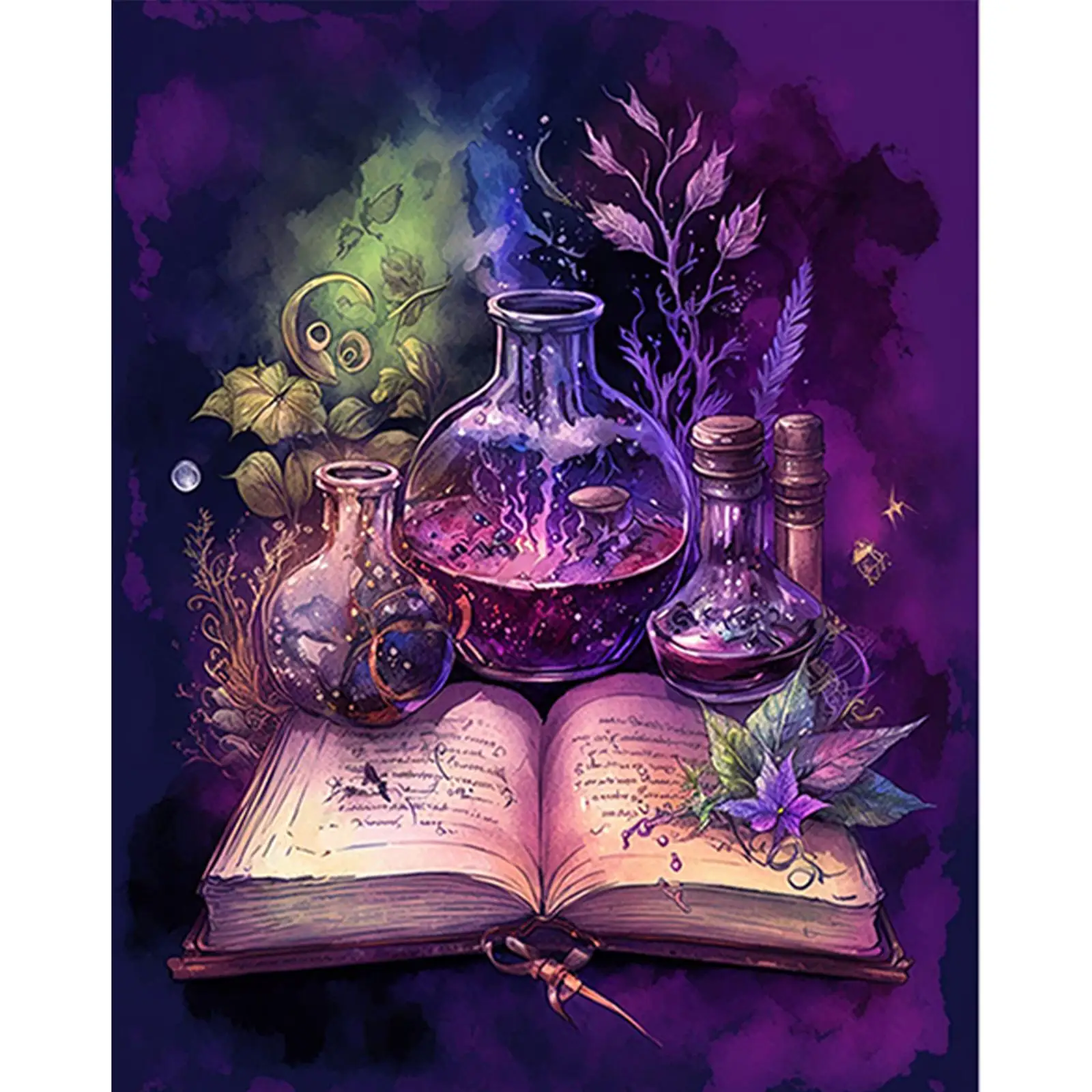 4pcs Paint By Numbers Kit On Canvas DIY Oil Art Magic Potion Picture 40x50cm
4pcs Paint By Numbers Kit On Canvas DIY Oil Art Magic Potion Picture 40x50cm