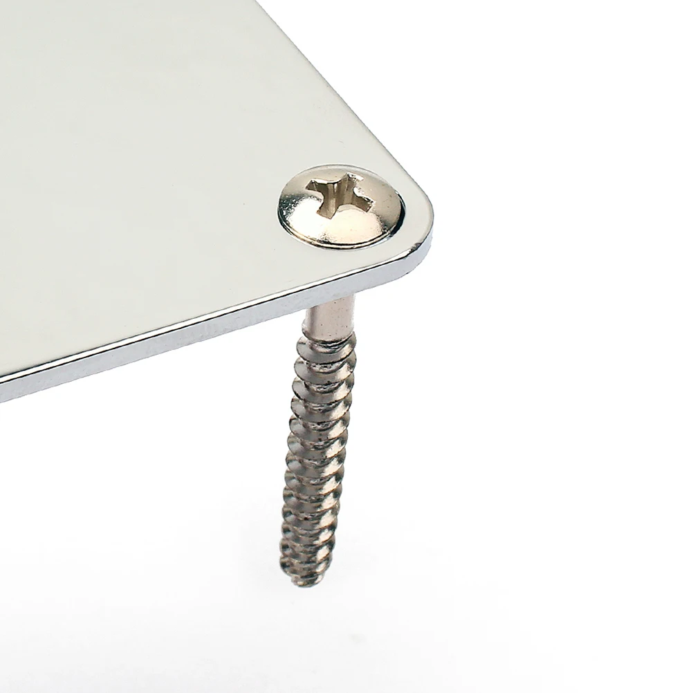 Chrome Reinforcement Board Guitar Neck Plate Electric Connecting Metal Joint Silver
Chrome Reinforcement Board Guitar Neck Plate Electric Connecting Metal Joint Silver