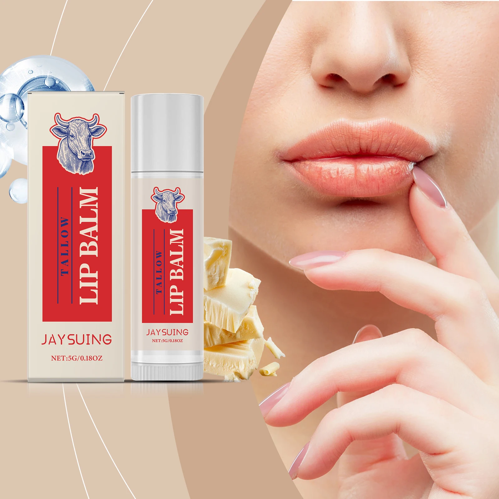 Moisturizing Lip Balm Repair Fine Lines Improve Dryness Exfoliating Remove Dark Anti-Cracking Repairing Hydrating Lip Treatment
Moisturizing Lip Balm Repair Fine Lines Improve Dryness Exfoliating Remove Dark Anti-Cracking Repairing Hydrating Lip Treatment