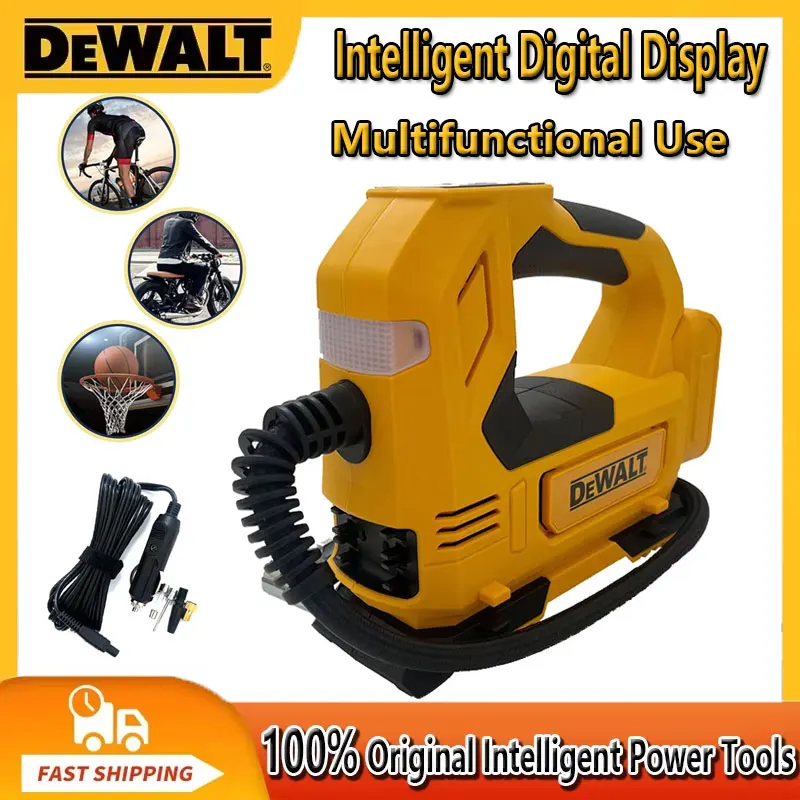 DEWALT Portable Air Pump For Dewalt 18V 20V Battery Cordless Inflator Tool For Car Tyre Inflator Electric Motorcycle Pump
DEWALT Portable Air Pump For Dewalt 18V 20V Battery Cordless Inflator Tool For Car Tyre Inflator Electric Motorcycle Pump