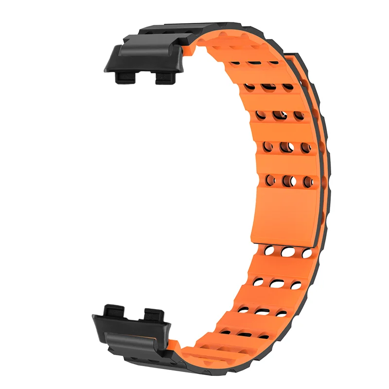Для Huawei Band 8/9 силиконовый магнитный ремешок для часов с воздушным отверстием, быстросъемный дышащий потозащитный спортивный ремешок для умных часов для мужчин и женщин
Для Huawei Band 8/9 силиконовый магнитный ремешок для часов с воздушным отверстием, быстросъемный дышащий потозащитный спортивный ремешок для умных часов для мужчин и женщин