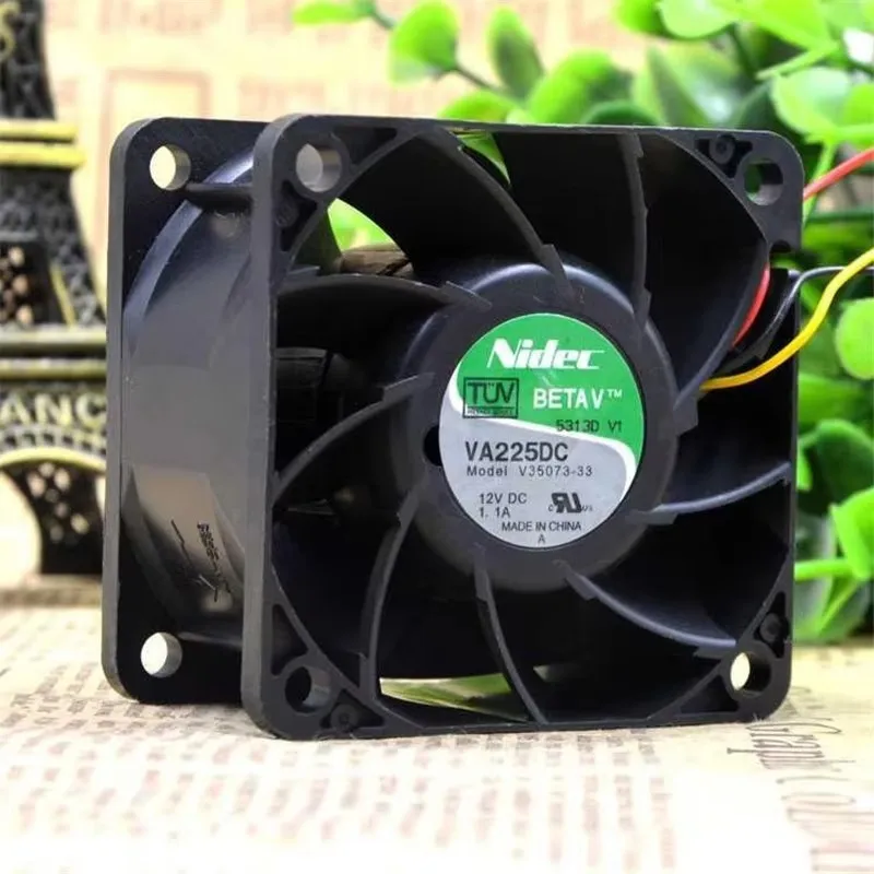 Original VA225DC V35073-33 60 * 60 * 38MM 6CM 1.1A 12V server chassis violent Cooling fan
Original VA225DC V35073-33 60 * 60 * 38MM 6CM 1.1A 12V server chassis violent Cooling fan