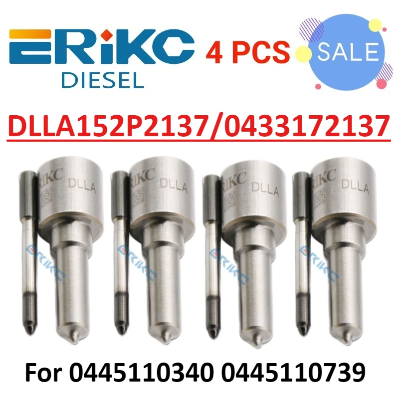 4 PCS DLLA152P2137 Diesel Injector Nozzle DLLA 152 P 2137 0 433 172 137 Fuel Injector Nozzle for 0445110340 0445110739
4 PCS DLLA152P2137 Diesel Injector Nozzle DLLA 152 P 2137 0 433 172 137 Fuel Injector Nozzle for 0445110340 0445110739